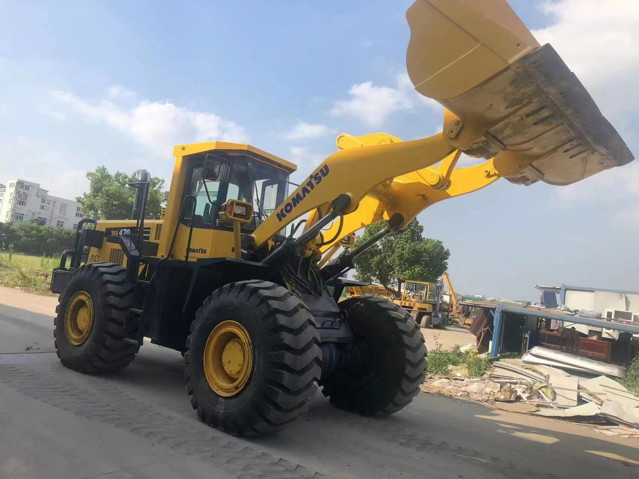 KOMATSU WA470-3 - Wheel loader: picture 3 KOMATSU WA470-3 - Wheel loader: picture 3