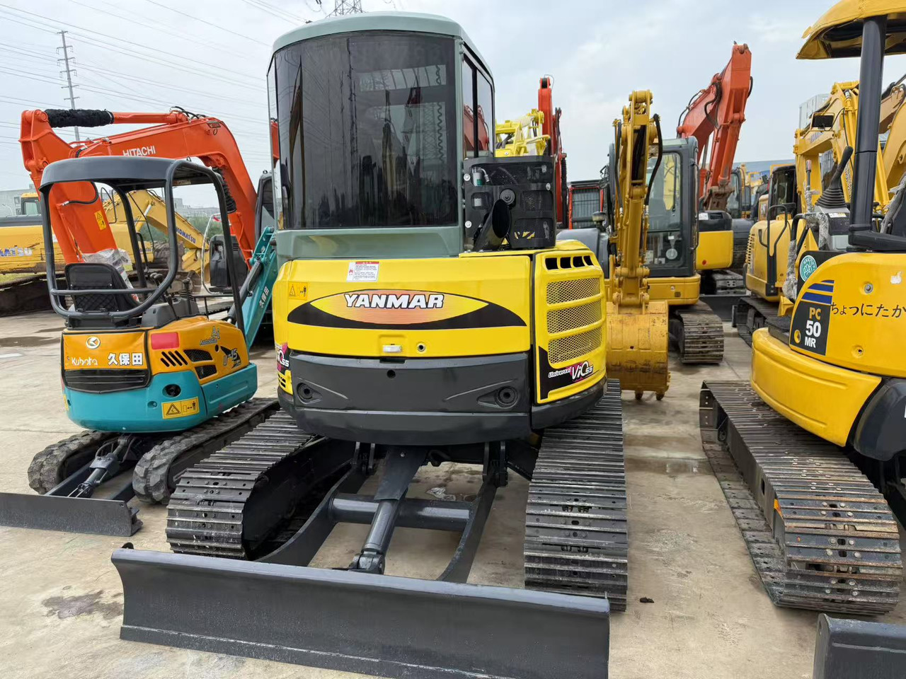 Yanmer VIO55 - Crawler excavator: picture 1 Yanmer VIO55 - Crawler excavator: picture 1