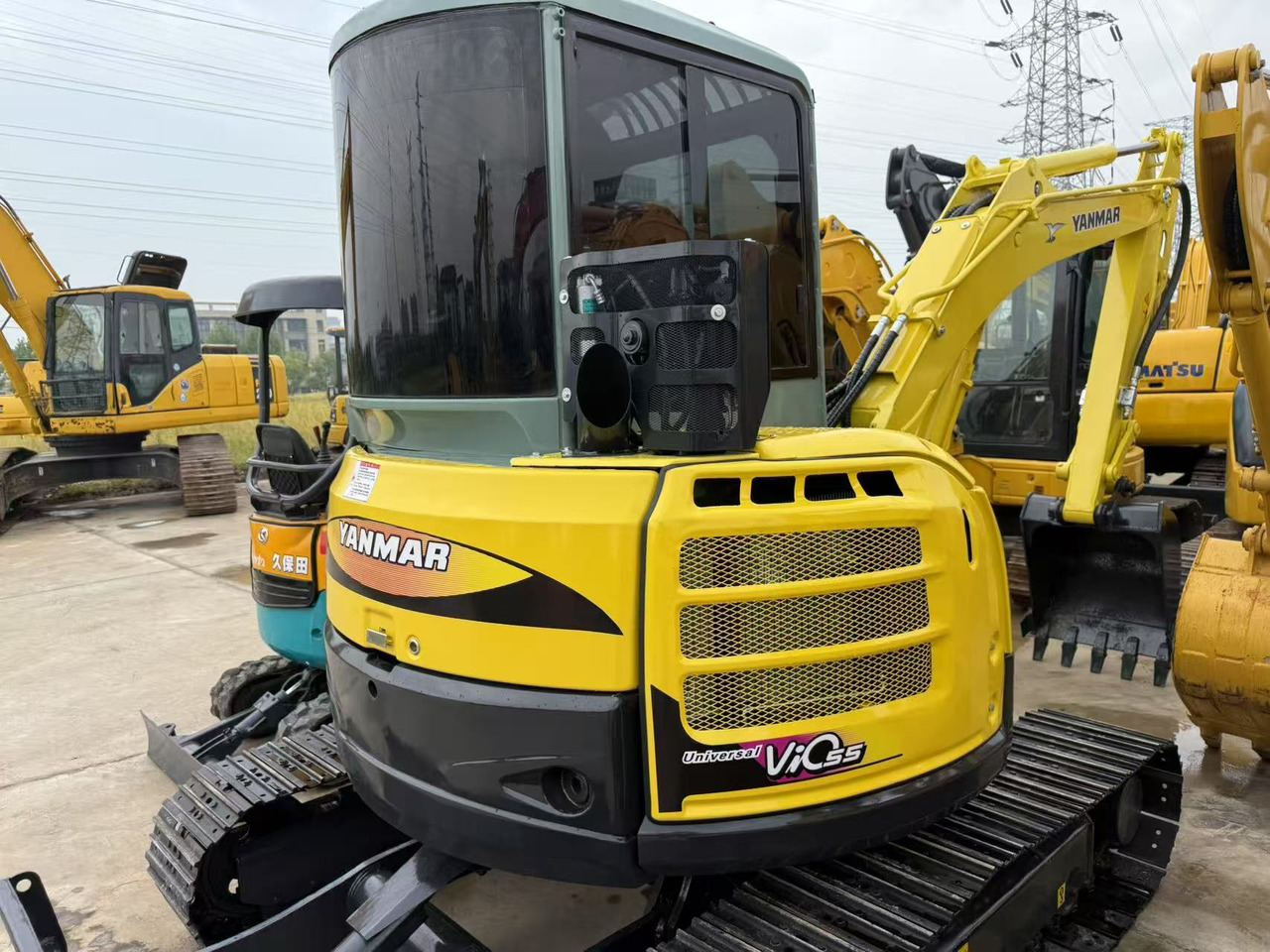 Yanmer VIO55 - Crawler excavator: picture 4 Yanmer VIO55 - Crawler excavator: picture 4