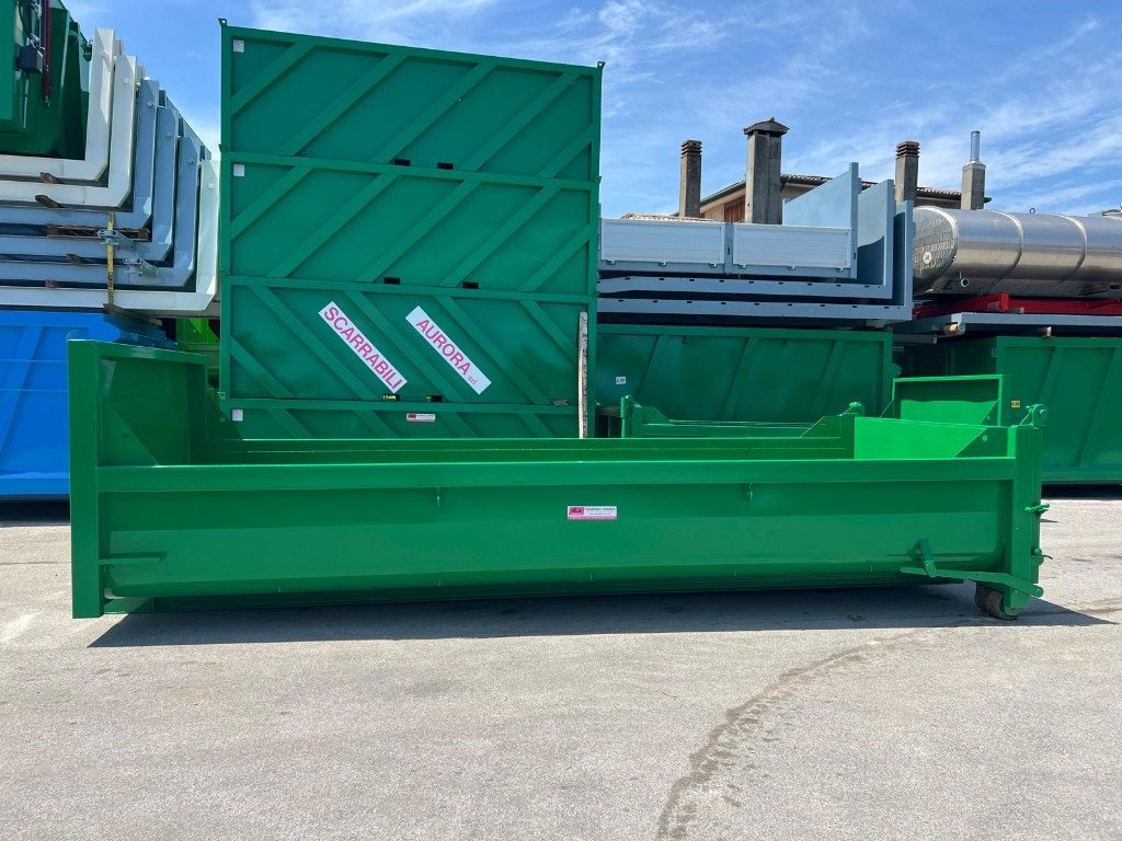 CONTAINER SCARRABILE NUOVO A CIELO APERTO - Roll-off container: picture 2 CONTAINER SCARRABILE NUOVO A CIELO APERTO - Roll-off container: picture 2
