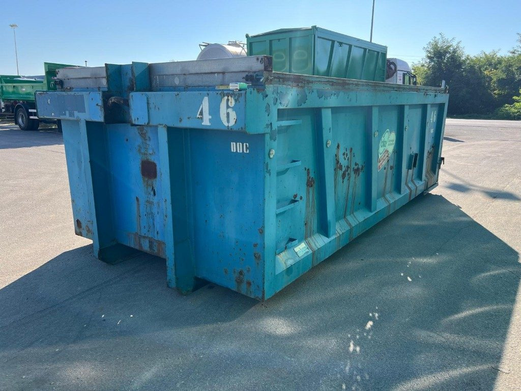 Roll-off container CONTAINER SCARRABILE USATO A CIELO APERTO: picture 1