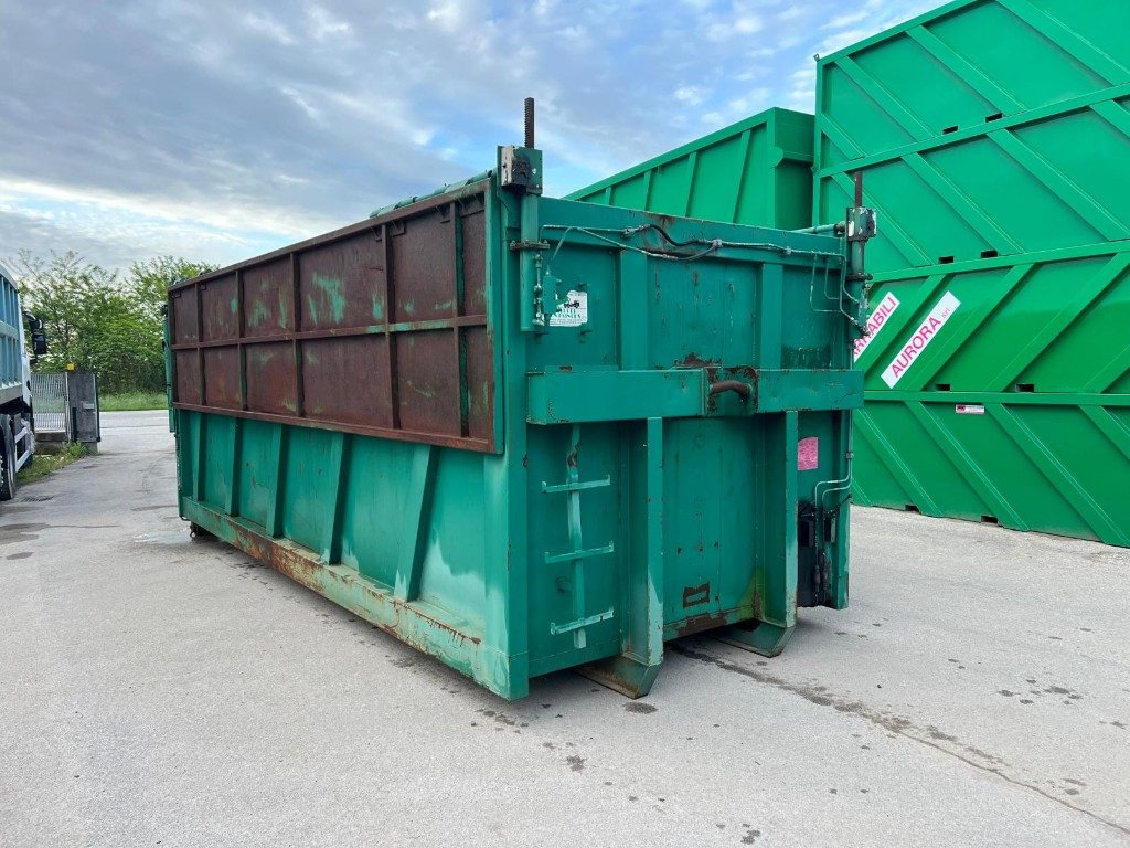 CONTAINER SCARRABILE USATO CON COPERCHIO - Roll-off container: picture 2 CONTAINER SCARRABILE USATO CON COPERCHIO - Roll-off container: picture 2