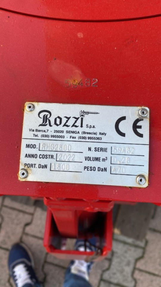POLIPO MARCA ROZZI A 6 PALE PIU ROTORE ROZZI - Other machinery: picture 2 POLIPO MARCA ROZZI A 6 PALE PIU ROTORE ROZZI - Other machinery: picture 2