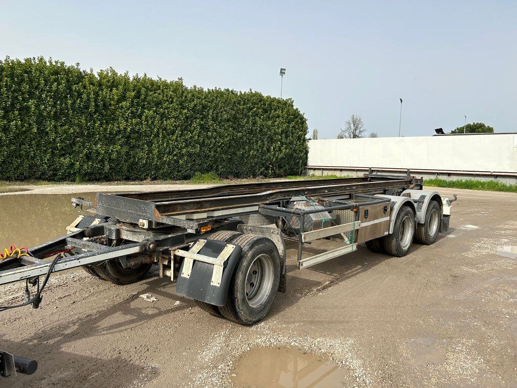 ZORZI RIMORCHIO ZORZI 26R070 SCARRABILE BALESTRATO - Roll-off/ Skip trailer: picture 1 ZORZI RIMORCHIO ZORZI 26R070 SCARRABILE BALESTRATO - Roll-off/ Skip trailer: picture 1