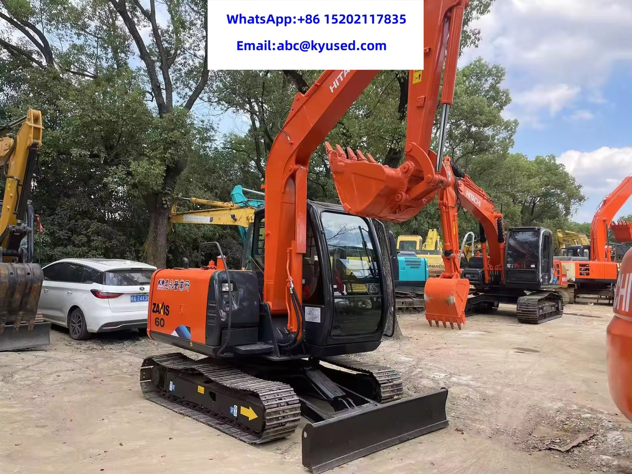 HITACHI ZX60 - Excavator: picture 2 HITACHI ZX60 - Excavator: picture 2