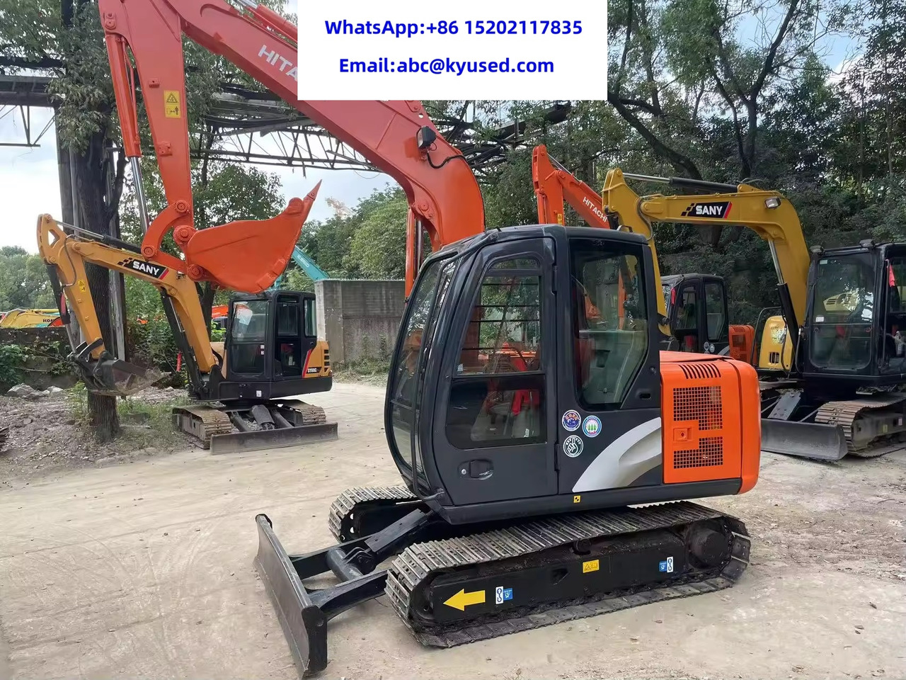 HITACHI ZX60 - Excavator: picture 3 HITACHI ZX60 - Excavator: picture 3