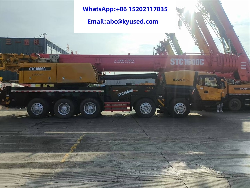 SANY STC1000 STC1300 STC1600 100T 130T 160TON TRUCK MOBILE CRANE - Mobile crane: picture 4 SANY STC1000 STC1300 STC1600 100T 130T 160TON TRUCK MOBILE CRANE - Mobile crane: picture 4