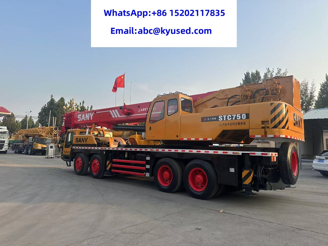SANY STC750 - Mobile crane: picture 4 SANY STC750 - Mobile crane: picture 4