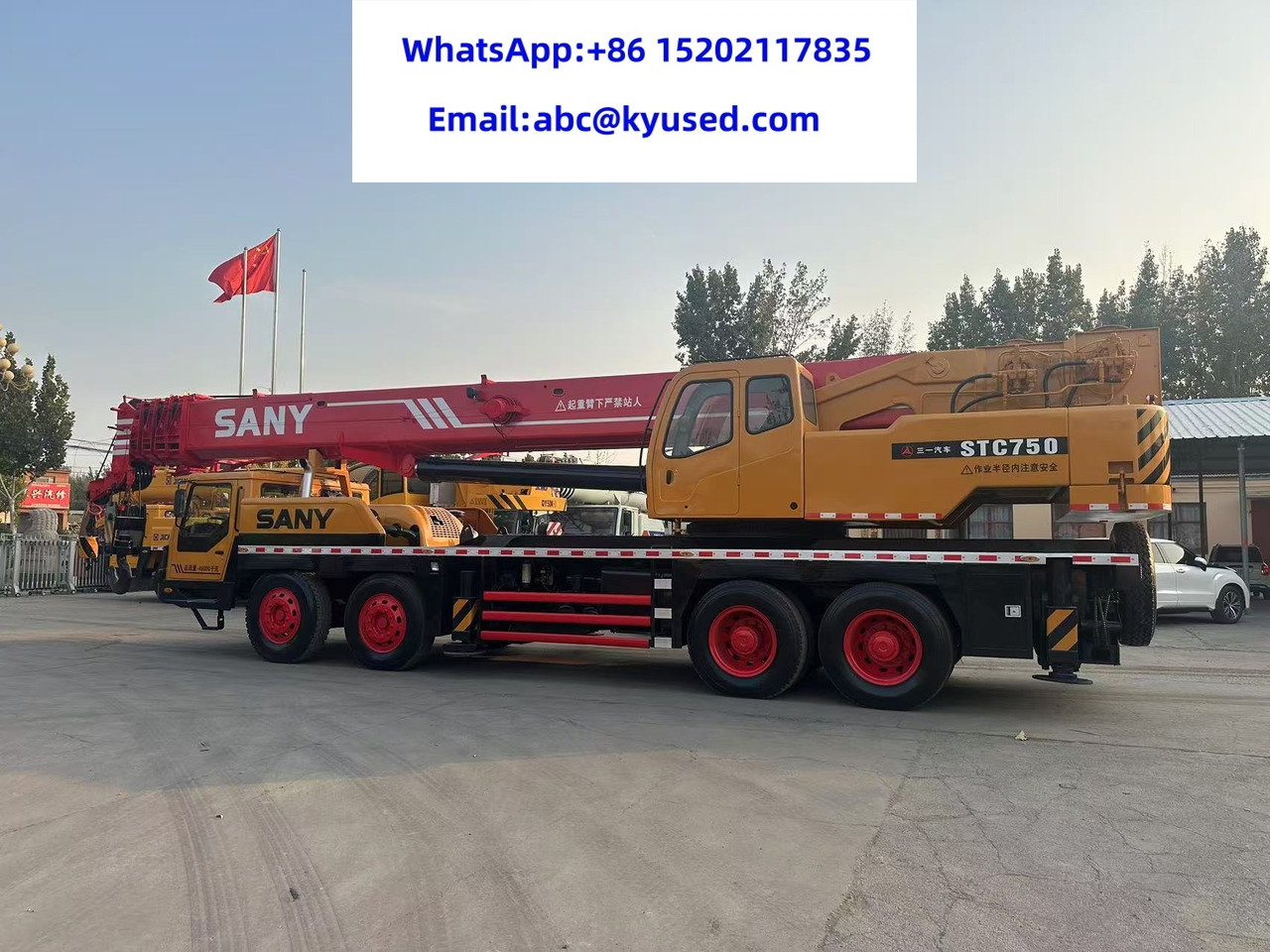 SANY STC750 - Mobile crane: picture 5 SANY STC750 - Mobile crane: picture 5