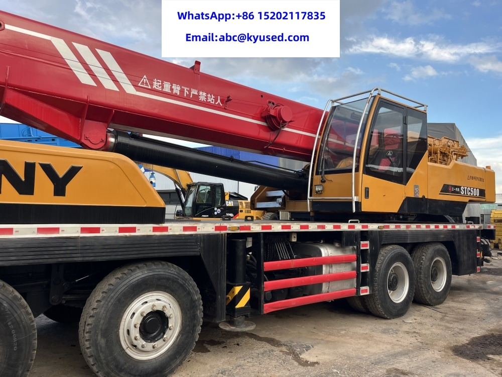 SANY STC750 STC800 STC500 STC250 STC1000 25Ton 50ton 75ton 80t 100t - Mobile crane: picture 4 SANY STC750 STC800 STC500 STC250 STC1000 25Ton 50ton 75ton 80t 100t - Mobile crane: picture 4