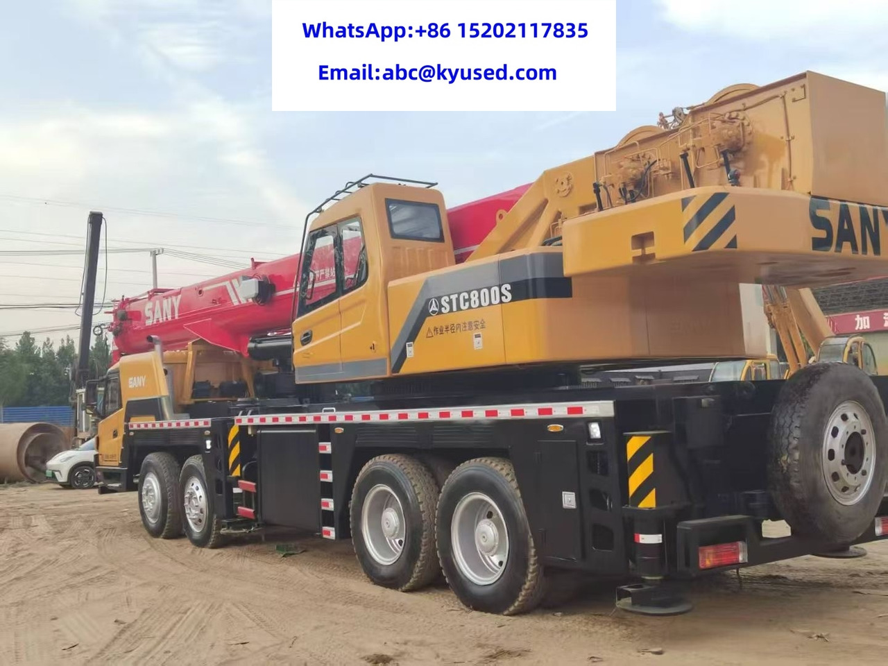 SANY STC800 STC500 STC550 STC750 STC250 STC1000 STC1300 STC1600 STC1800 - Mobile crane: picture 3 SANY STC800 STC500 STC550 STC750 STC250 STC1000 STC1300 STC1600 STC1800 - Mobile crane: picture 3