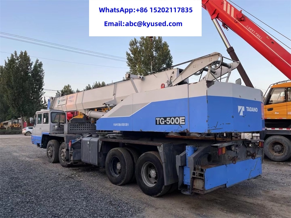 TADANO TG500E TG700E TG1000 TG250E TL250E TL300E 25TON 35TON 50TON 70TON 100TON - Mobile crane: picture 3 TADANO TG500E TG700E TG1000 TG250E TL250E TL300E 25TON 35TON 50TON 70TON 100TON - Mobile crane: picture 3