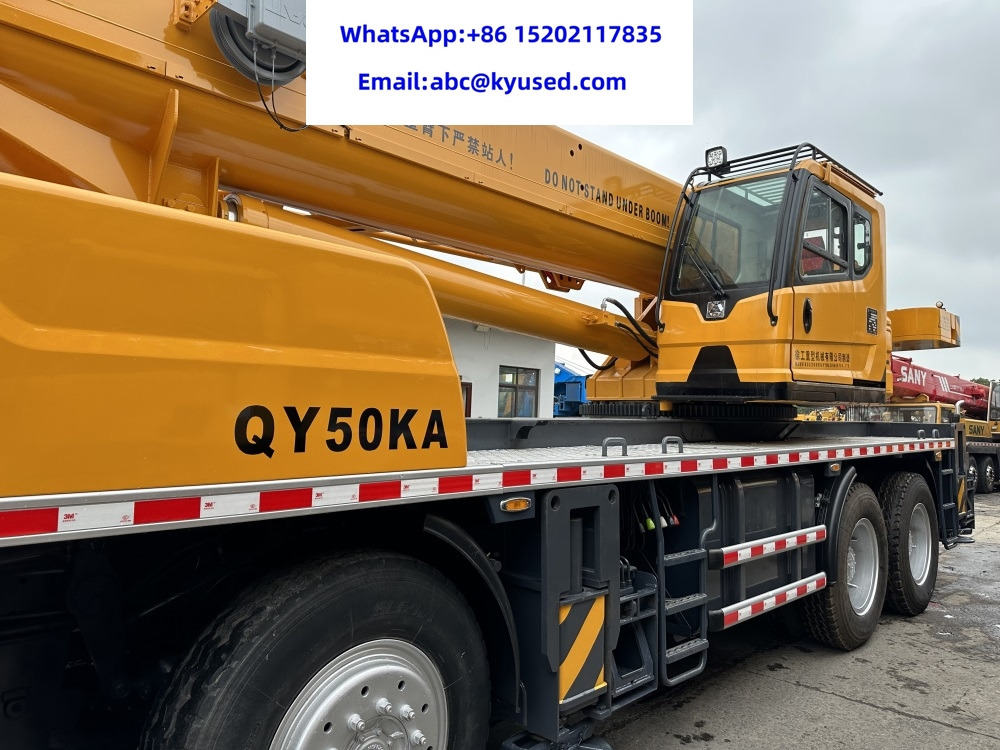 XCMG QY50KA QY50KC XCT50 QY50K XCT50 QY70KC 50ton 70ton 80ton 100ton - Mobile crane: picture 3 XCMG QY50KA QY50KC XCT50 QY50K XCT50 QY70KC 50ton 70ton 80ton 100ton - Mobile crane: picture 3