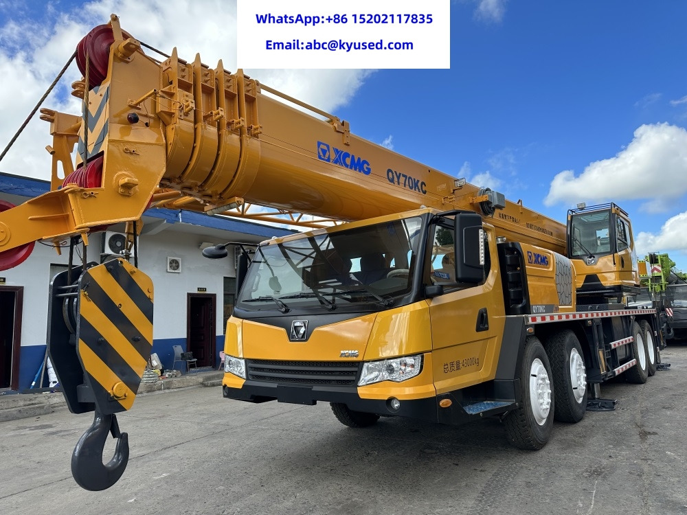 XCMG QY70KC QY70KA XCT70 XCT80 QY50KC QY50K QY70K XCT25L5 QY25K5 QY35K5 25TON 30TON 35TON 50TON 70TON 80TON 75TON TRUCK CRANE - Mobile crane: picture 1 XCMG QY70KC QY70KA XCT70 XCT80 QY50KC QY50K QY70K XCT25L5 QY25K5 QY35K5 25TON 30TON 35TON 50TON 70TON 80TON 75TON TRUCK CRANE - Mobile crane: picture 1