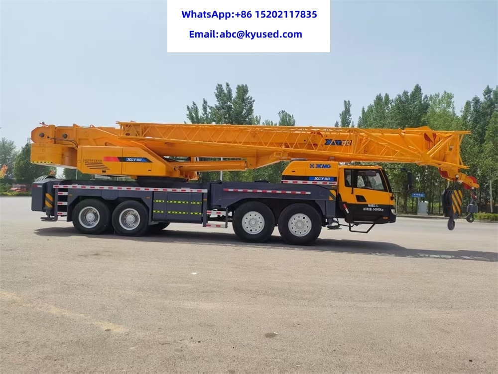 XCMG XCT80 - Mobile crane: picture 4 XCMG XCT80 - Mobile crane: picture 4