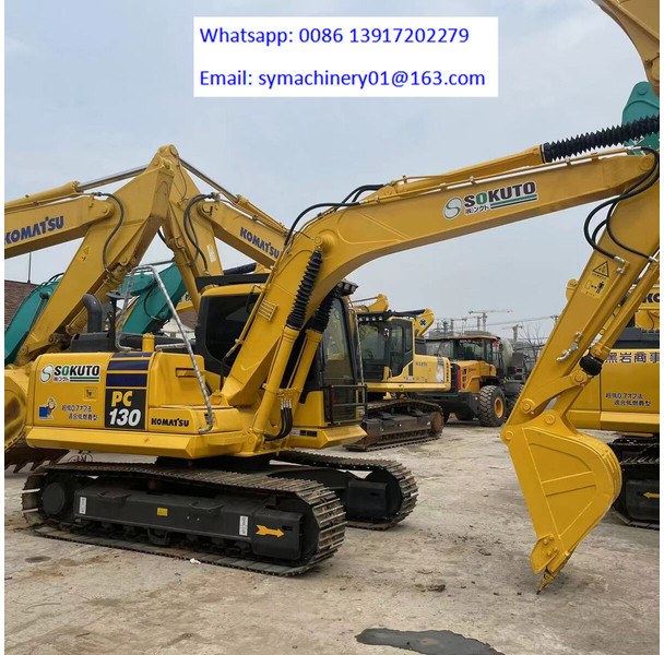 Komatsu PC130 - Crawler excavator: picture 1 Komatsu PC130 - Crawler excavator: picture 1