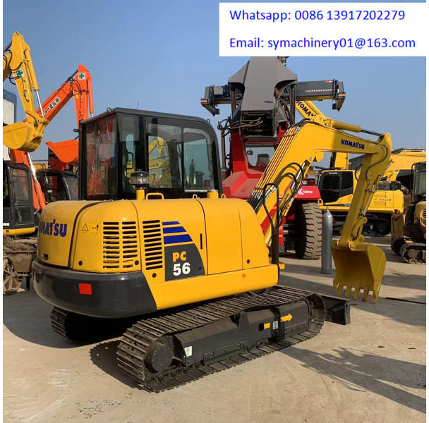 Komatsu PC56-7 - Mini excavator: picture 2 Komatsu PC56-7 - Mini excavator: picture 2