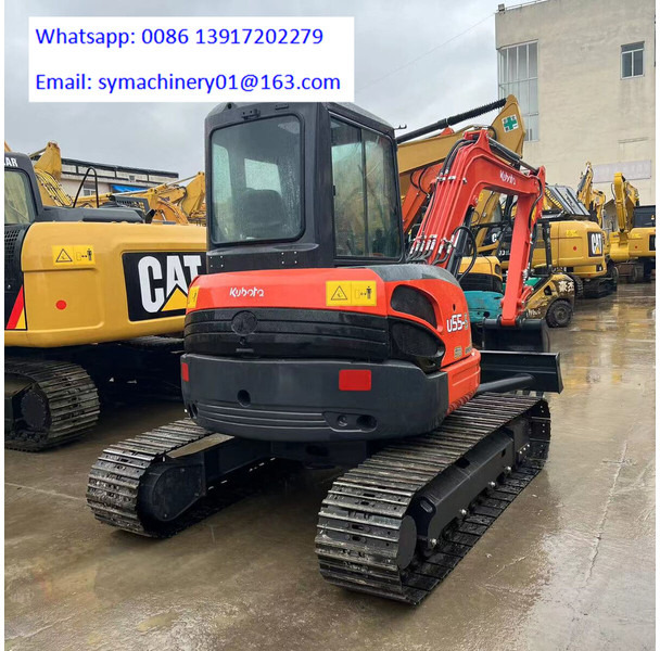 Kubota U55-5 - Mini excavator: picture 2 Kubota U55-5 - Mini excavator: picture 2
