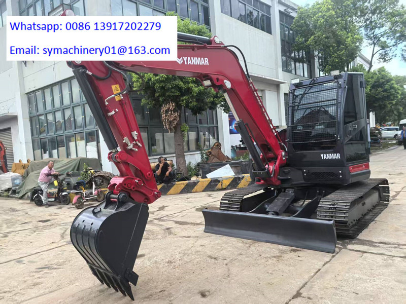 Yanmar VIO85 - Mini excavator: picture 3 Yanmar VIO85 - Mini excavator: picture 3