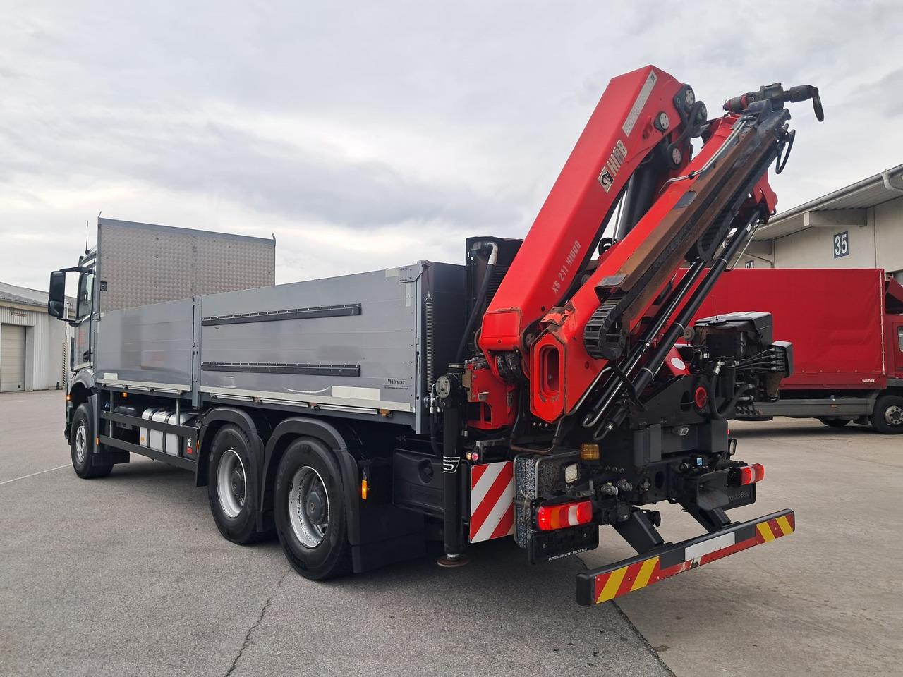 MERCEDES-BENZ AROCS 28.51 | 6x4| Retarder |Kran |Klima | Euro 6 - Dropside/ Flatbed truck, Crane truck: picture 5 MERCEDES-BENZ AROCS 28.51 | 6x4| Retarder |Kran |Klima | Euro 6 - Dropside/ Flatbed truck, Crane truck: picture 5