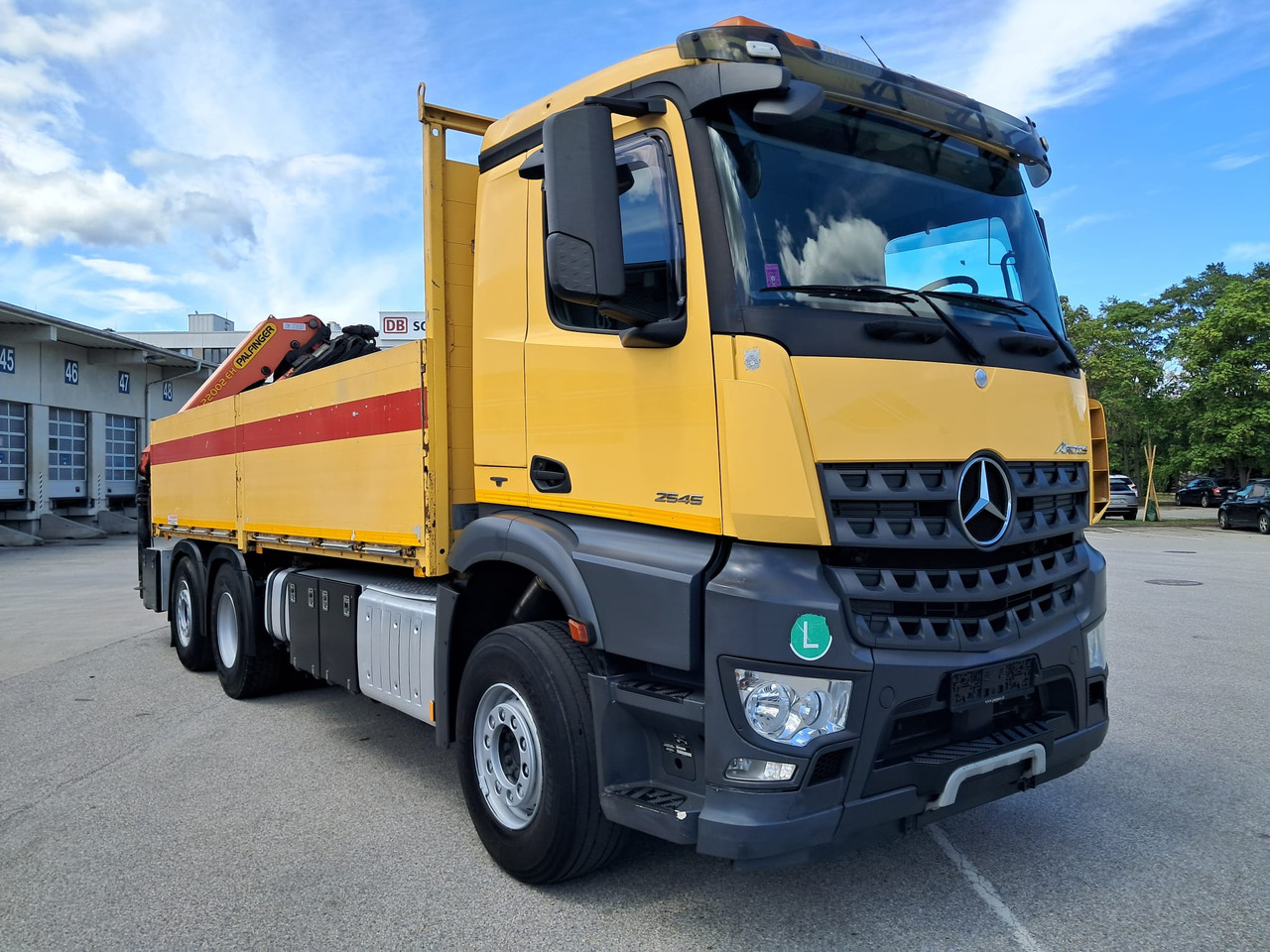 MERCEDES-BENZ Arocs 2545 | Palfinger PK 22002 | Klima | Retarder | Euro 6 - Dropside/ Flatbed truck, Crane truck: picture 2 MERCEDES-BENZ Arocs 2545 | Palfinger PK 22002 | Klima | Retarder | Euro 6 - Dropside/ Flatbed truck, Crane truck: picture 2
