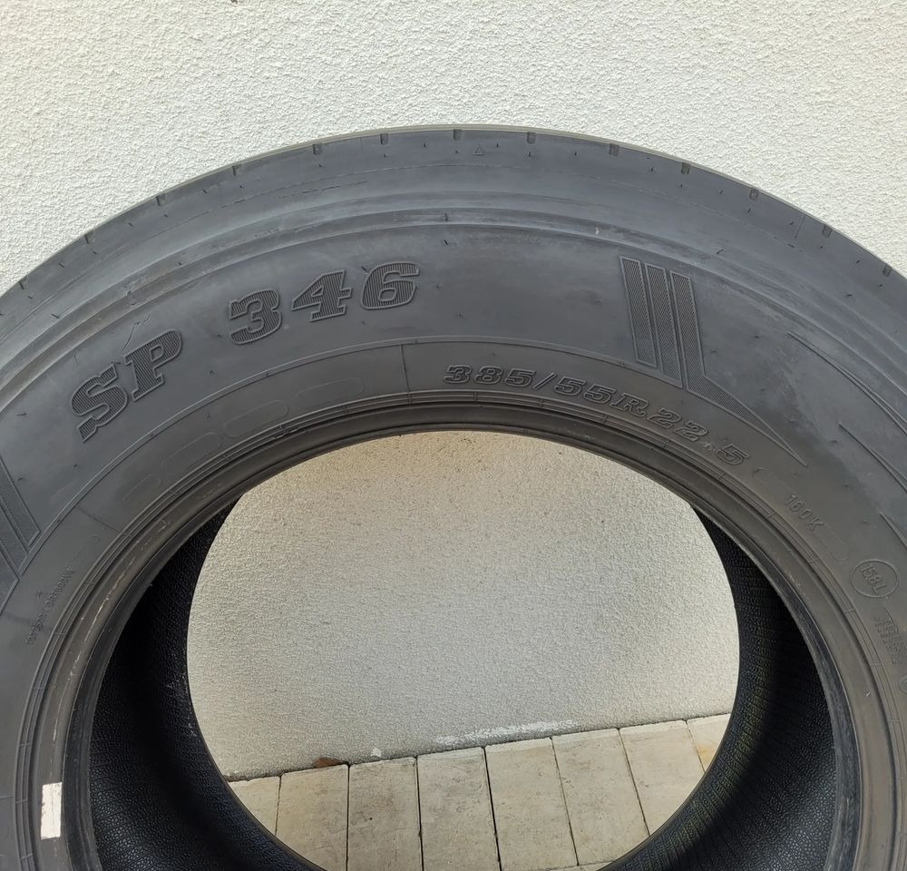 2X 385/55 R22.5 DULOP SP 346 CENA ZA SZT - Tire for Truck: picture 3 2X 385/55 R22.5 DULOP SP 346 CENA ZA SZT - Tire for Truck: picture 3