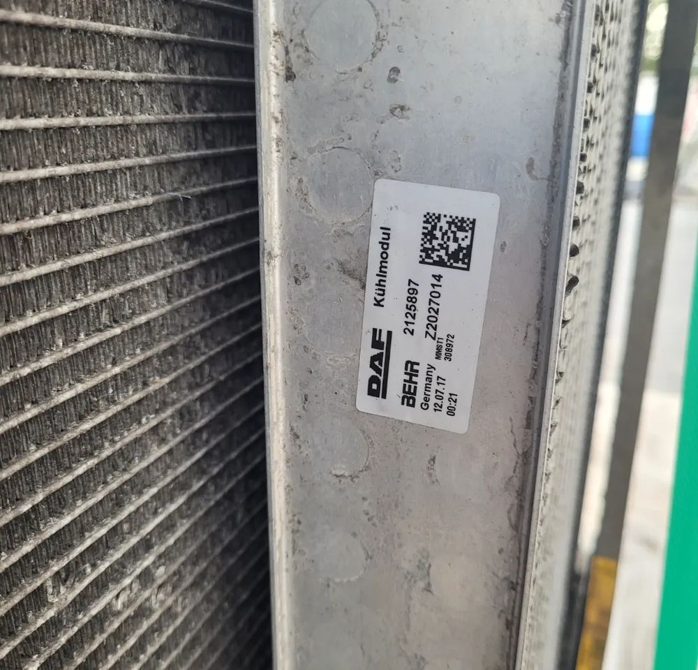 CHŁODNICE WISKO DAF XF 106 - Cooling system for Truck: picture 4 CHŁODNICE WISKO DAF XF 106 - Cooling system for Truck: picture 4