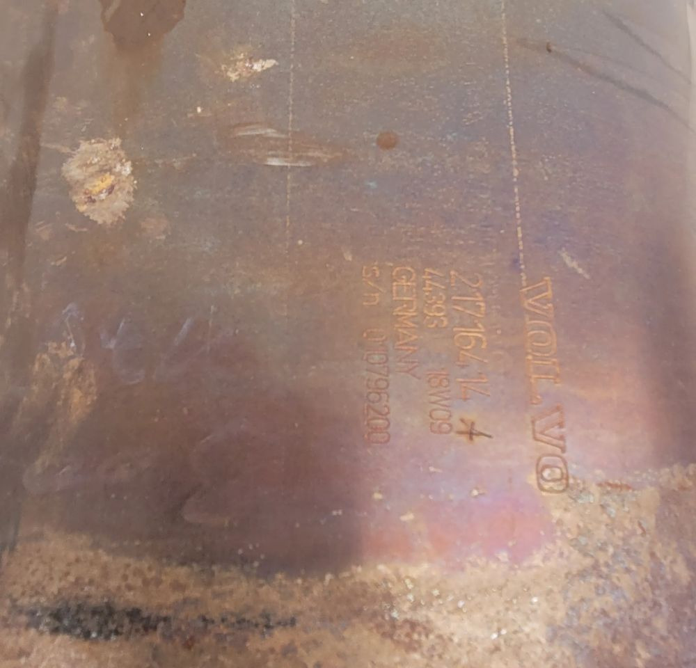 DPF WKLAD KATALIZATORA VOLVO FH4 FM RANGE T OM 21716414 - Exhaust system for Truck: picture 2 DPF WKLAD KATALIZATORA VOLVO FH4 FM RANGE T OM 21716414 - Exhaust system for Truck: picture 2