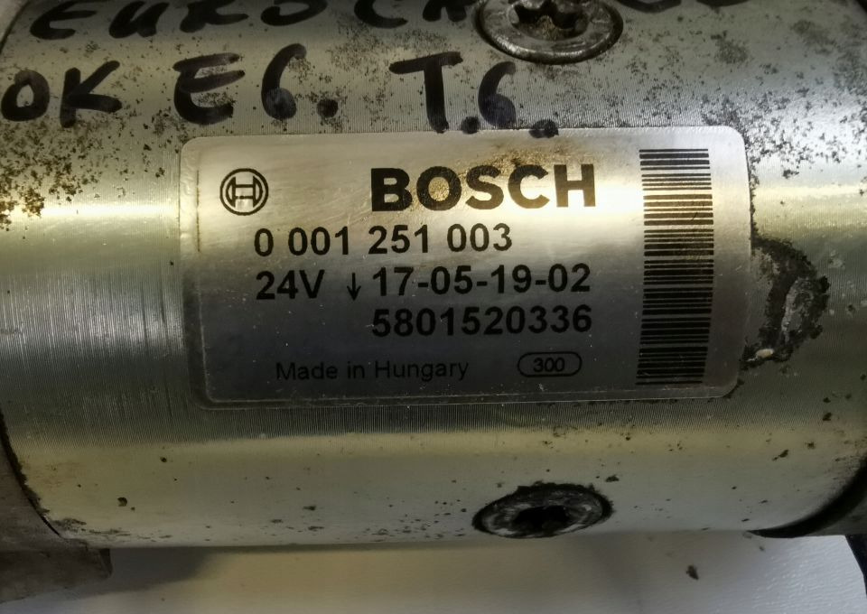 Iveco EUROCARGO OE 5801520336 rozrusznik - Starter for Truck: picture 2 Iveco EUROCARGO OE 5801520336 rozrusznik - Starter for Truck: picture 2