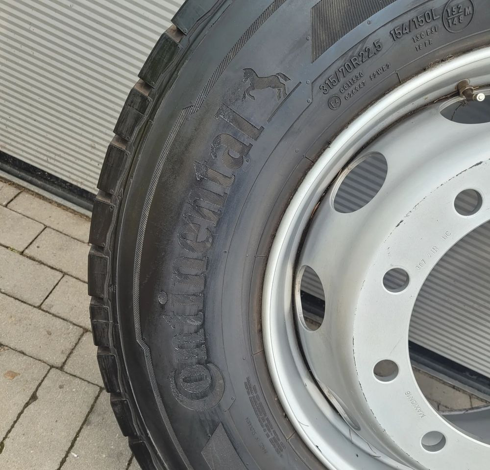 KOŁO CONTINENTAL CONTI HYBRID HD3 315/70R22.5 FELGA 9.00 - Wheels and tires for Truck: picture 5 KOŁO CONTINENTAL CONTI HYBRID HD3 315/70R22.5 FELGA 9.00 - Wheels and tires for Truck: picture 5