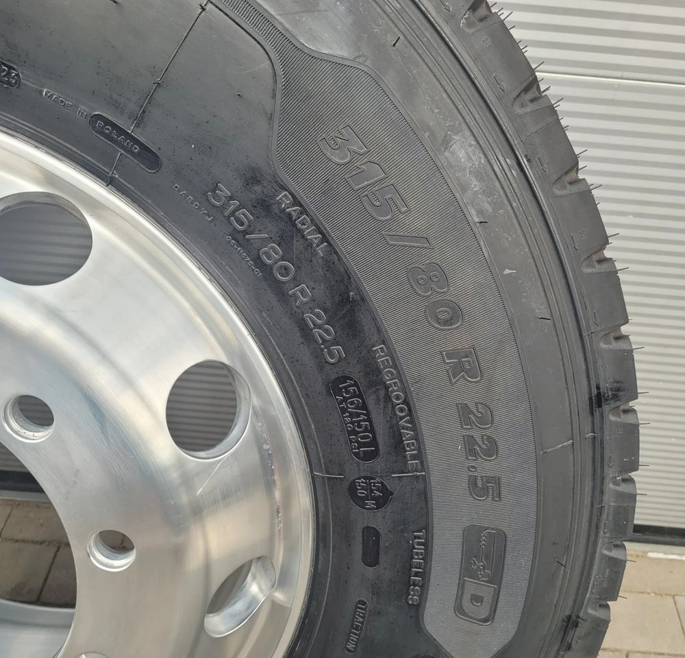 KOŁO NOWE ALCOA 9.00 MICHELIN X LINE 315/80R22.5 CHWALIM116 - Wheels and tires for Truck: picture 2 KOŁO NOWE ALCOA 9.00 MICHELIN X LINE 315/80R22.5 CHWALIM116 - Wheels and tires for Truck: picture 2