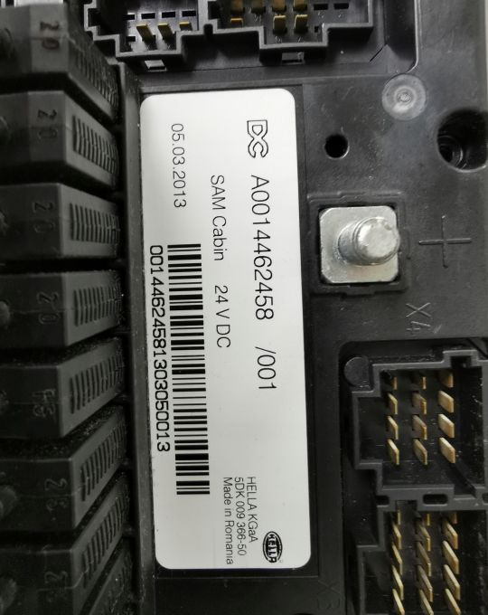 Moduł SAM CABIN Actros MP4 A 001 144 62 458/001 - Fuse: picture 2 Moduł SAM CABIN Actros MP4 A 001 144 62 458/001 - Fuse: picture 2