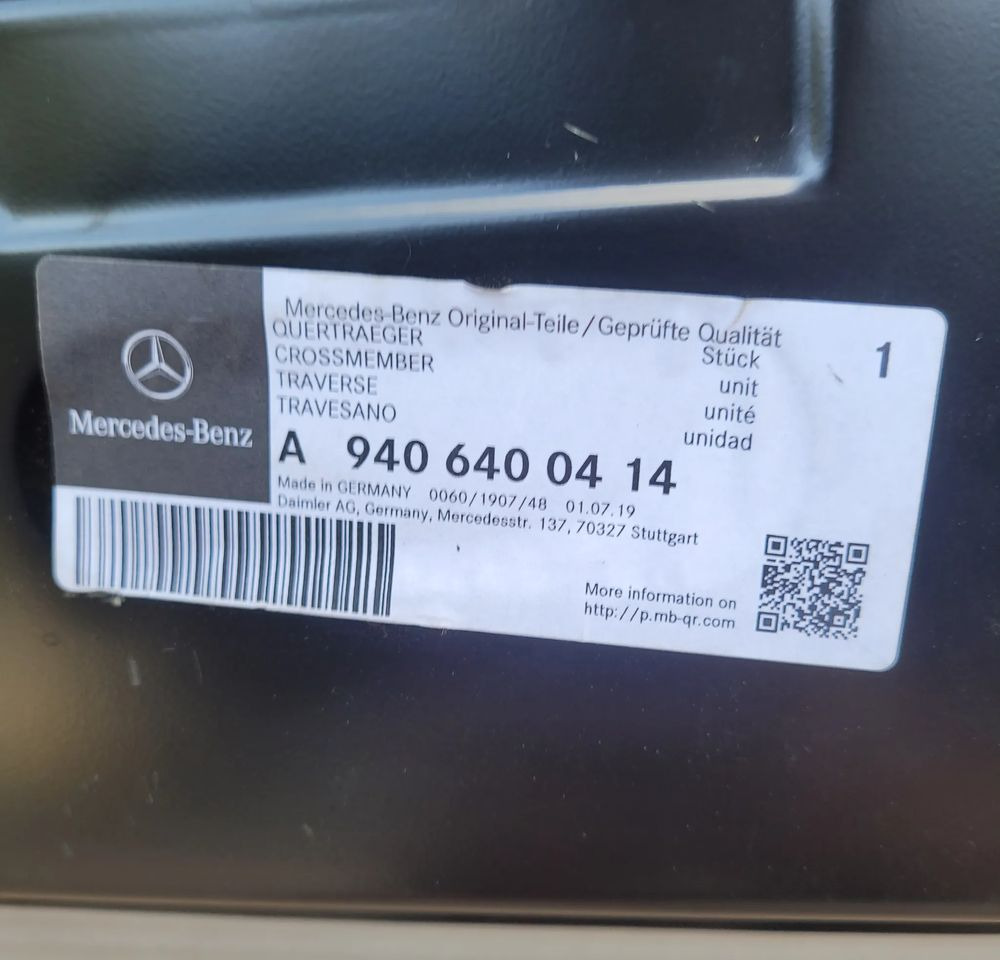 POSZYCIE KABINY ACTROS MP4 A9406400414 NOWY ORYGINAŁ CHWALIM116 - Body and exterior for Truck: picture 4 POSZYCIE KABINY ACTROS MP4 A9406400414 NOWY ORYGINAŁ CHWALIM116 - Body and exterior for Truck: picture 4