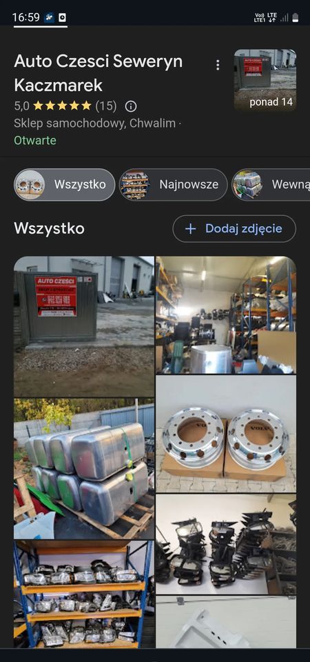 PRZEDŁUŻENIE DRZWI VOLVO FMX FM RH. NM.ORYGINAŁ CHWALIM116 - Door and parts for Truck: picture 3 PRZEDŁUŻENIE DRZWI VOLVO FMX FM RH. NM.ORYGINAŁ CHWALIM116 - Door and parts for Truck: picture 3