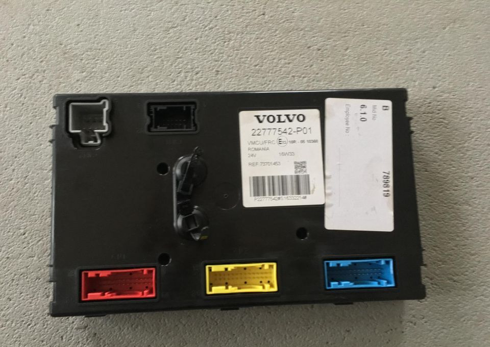 STEROWNIK KOMPUTER VOLVO 73701453 24V VMCU/FRC E13 - ECU for Truck: picture 2 STEROWNIK KOMPUTER VOLVO 73701453 24V VMCU/FRC E13 - ECU for Truck: picture 2