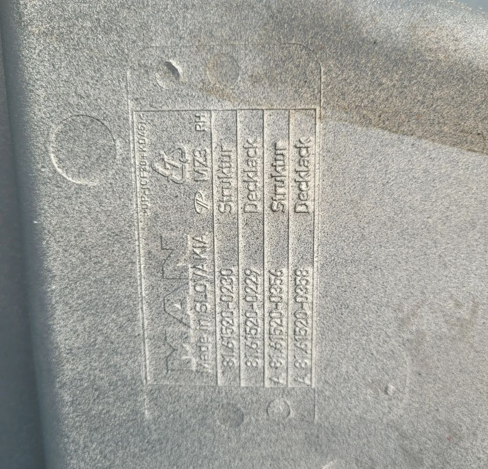 STOPNICA MAN TGL TGM NM. ORYGINAŁ 81.61520-0230 CHWALIM116 - Footstep for Truck: picture 5 STOPNICA MAN TGL TGM NM. ORYGINAŁ 81.61520-0230 CHWALIM116 - Footstep for Truck: picture 5