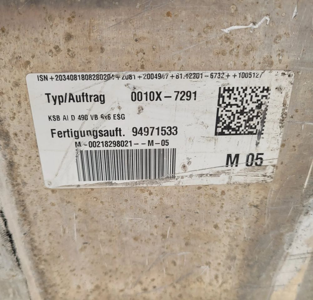 ZBIORNIK PALIWA MAN TGX TGS 490L 130X63X68CM - Fuel tank for Truck: picture 4 ZBIORNIK PALIWA MAN TGX TGS 490L 130X63X68CM - Fuel tank for Truck: picture 4