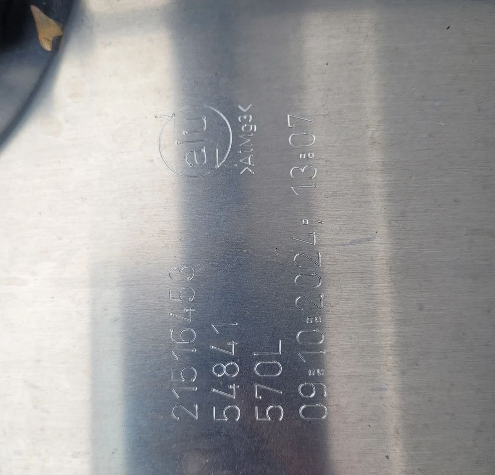 ZBIORNIK PALIWA VOLVO FH4 FH5 GAMA 140X70X70CM 21516453 570L CHWALIM116 - Fuel tank for Truck: picture 5 ZBIORNIK PALIWA VOLVO FH4 FH5 GAMA 140X70X70CM 21516453 570L CHWALIM116 - Fuel tank for Truck: picture 5