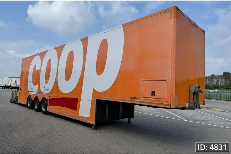 BURGERS Double-Deck / Steering axle / Tail lift / Racing / 5 pieces - Closed box semi-trailer: picture 5 BURGERS Double-Deck / Steering axle / Tail lift / Racing / 5 pieces - Closed box semi-trailer: picture 5