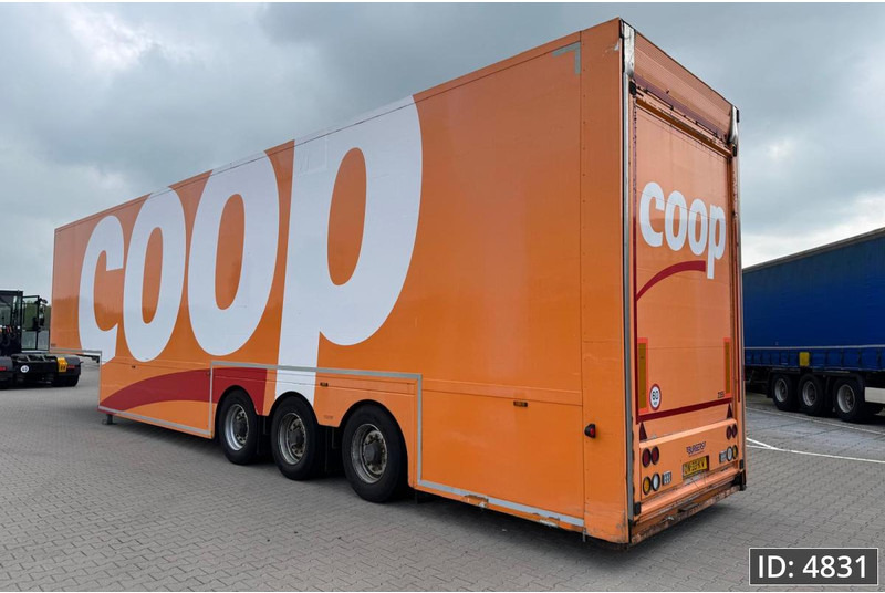 BURGERS Double-Deck / Steering axle / Tail lift / Racing / 5 pieces - Closed box semi-trailer: picture 2 BURGERS Double-Deck / Steering axle / Tail lift / Racing / 5 pieces - Closed box semi-trailer: picture 2