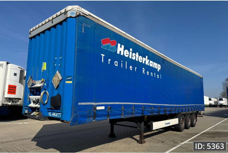 Krone SD / BPW / Disk brakes - Curtainsider semi-trailer: picture 1 Krone SD / BPW / Disk brakes - Curtainsider semi-trailer: picture 1