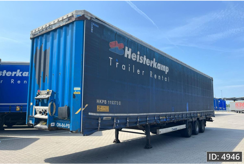 Krone SD Mega / BPW Drum / Huckepack - Curtainsider semi-trailer: picture 1 Krone SD Mega / BPW Drum / Huckepack - Curtainsider semi-trailer: picture 1