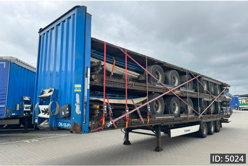 Krone SD / Stack 5x mega / BPW Drum - Curtainsider semi-trailer: picture 1 Krone SD / Stack 5x mega / BPW Drum - Curtainsider semi-trailer: picture 1