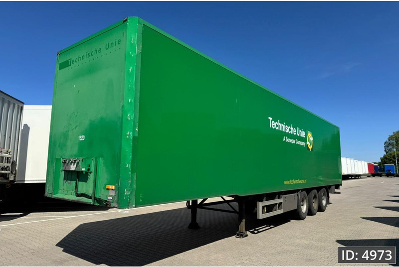 Van Eck PT-3 / BPW Drum / 8 Pieces - Closed box semi-trailer: picture 1 Van Eck PT-3 / BPW Drum / 8 Pieces - Closed box semi-trailer: picture 1