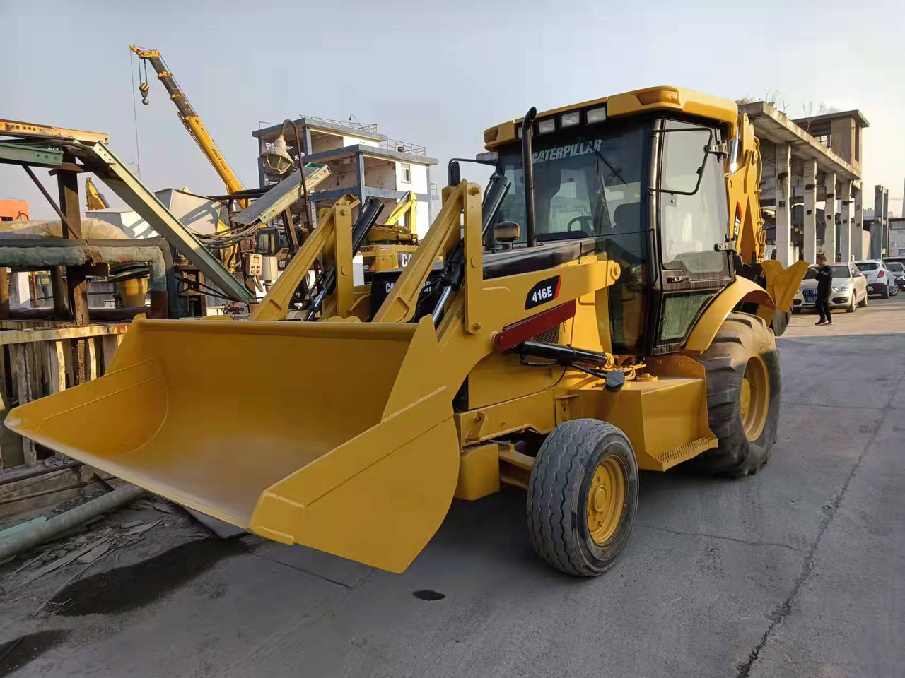 CATERPILLAR 416E - Backhoe loader: picture 3 CATERPILLAR 416E - Backhoe loader: picture 3