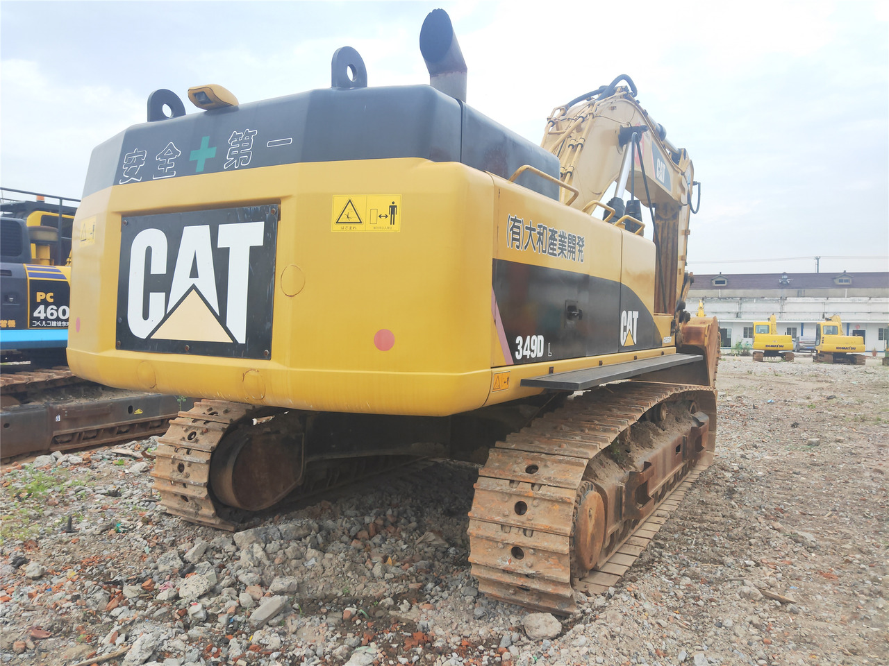 Crawler excavator CATERPILLAR Crawler Excavator 349D: picture 14