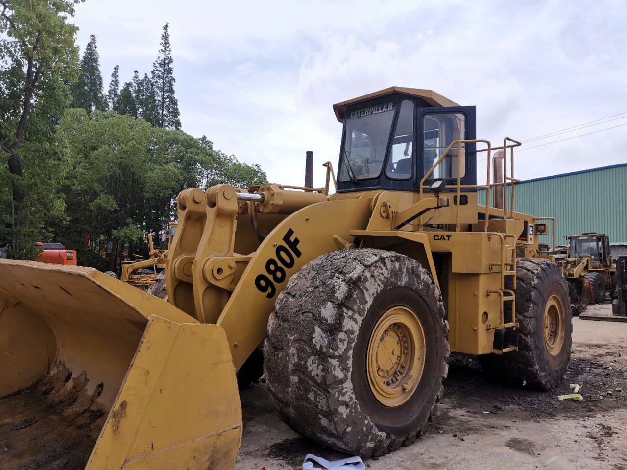 CATERPILLAR Wheel Loader CAT 980F - Wheel loader: picture 4 CATERPILLAR Wheel Loader CAT 980F - Wheel loader: picture 4