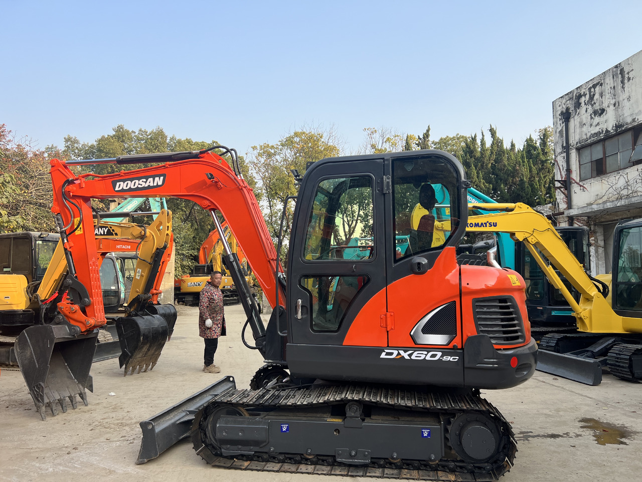 Mini excavator DOOSAN DX 60 Mini excavator: picture 8