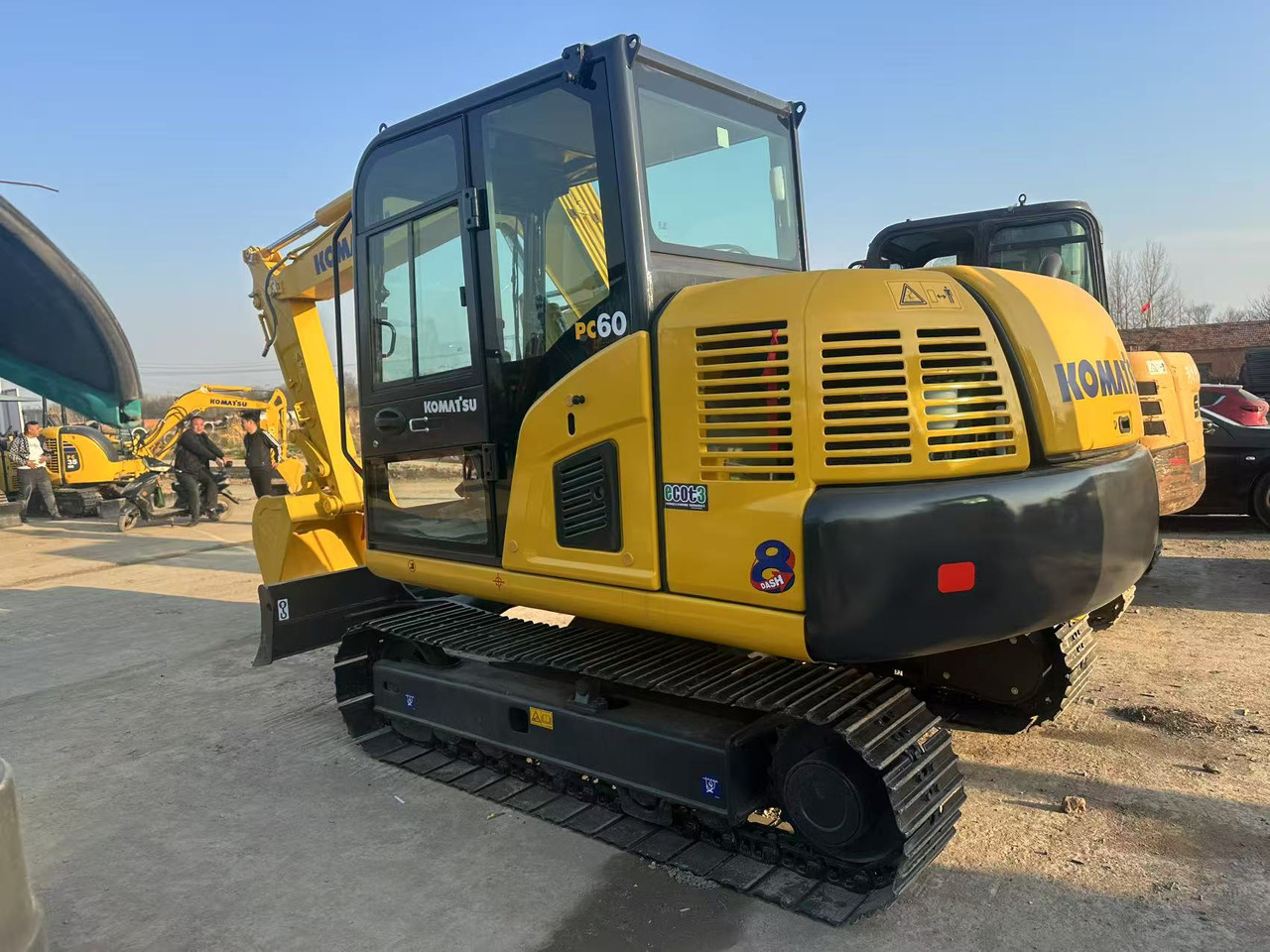 KOMATSU PC60 - Crawler excavator: picture 5 KOMATSU PC60 - Crawler excavator: picture 5
