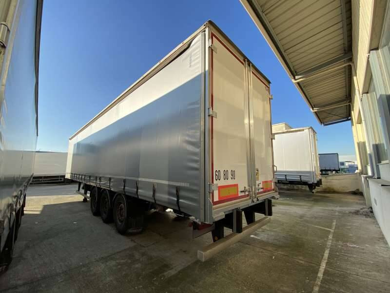 Semi-remorque 3 Essieux SEMI RECONDITIONNEE - 38 TONNES 2 PORTES AR - Curtainsider semi-trailer: picture 4 Semi-remorque 3 Essieux SEMI RECONDITIONNEE - 38 TONNES 2 PORTES AR - Curtainsider semi-trailer: picture 4